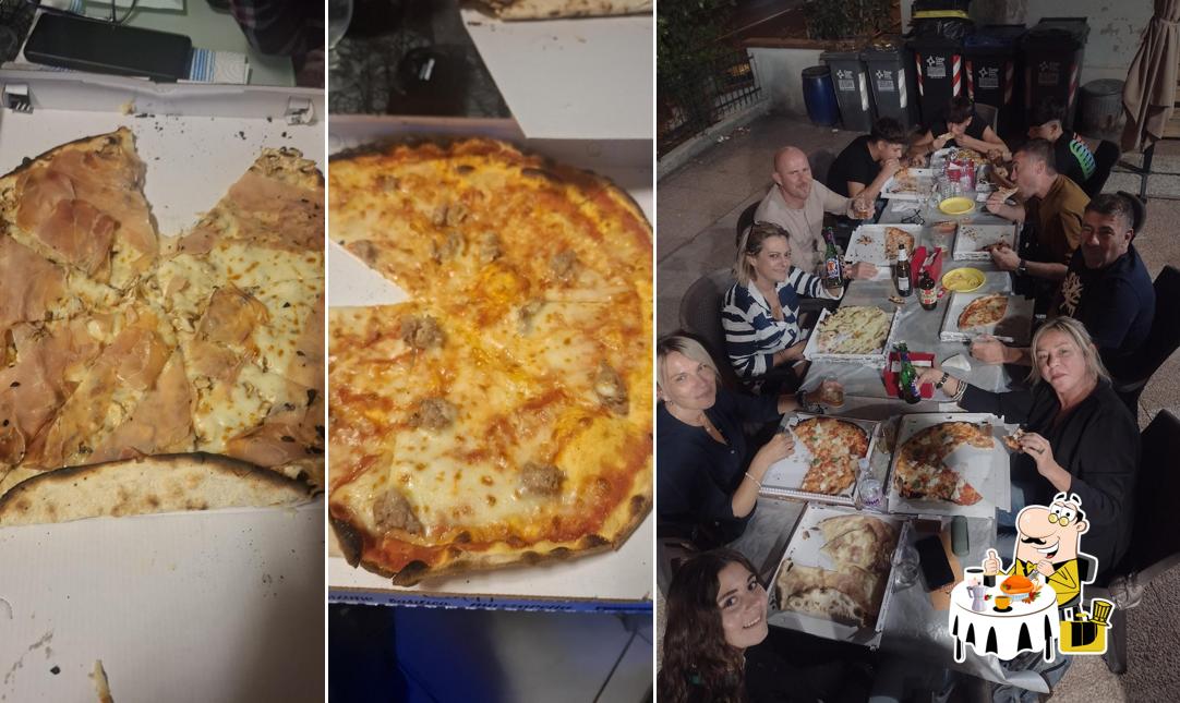 Platti al Pizzeria la Meridiana