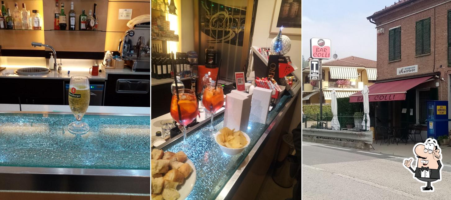 Gli interni di Bar Colli