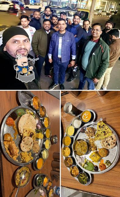 This is the image displaying food and exterior at Ranisa pure veg restaurant