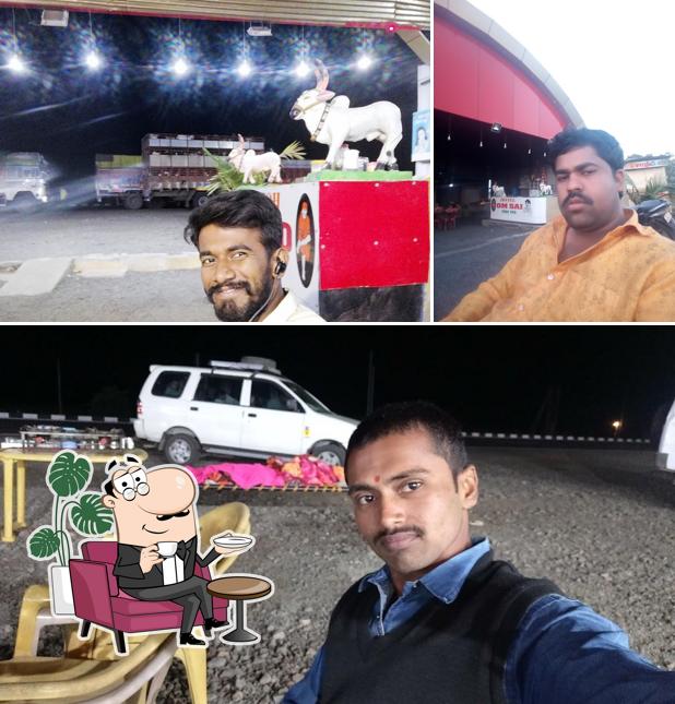 The interior of Hotel OM Sai