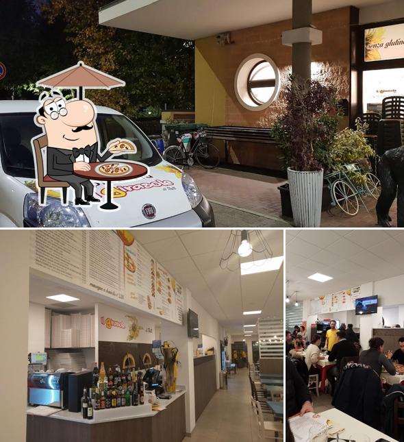 Gli esterni di Il Girasole di Batti Pizzeria Faenza