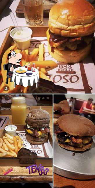 Deguste um dos hambúrgueres servidos no 083 Burger
