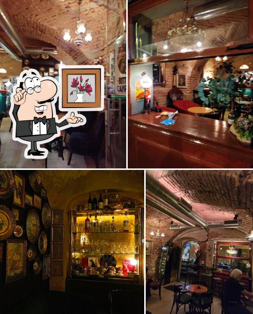 Dai un'occhiata agli interni di Caffe bar doma