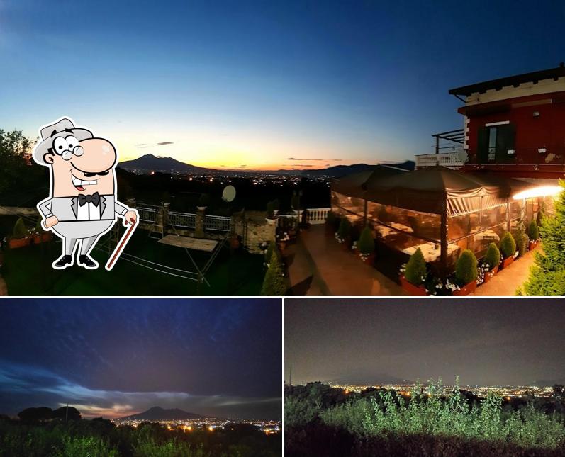 Goditi la vista dagli esterni di La Cascina azienda agrituristica