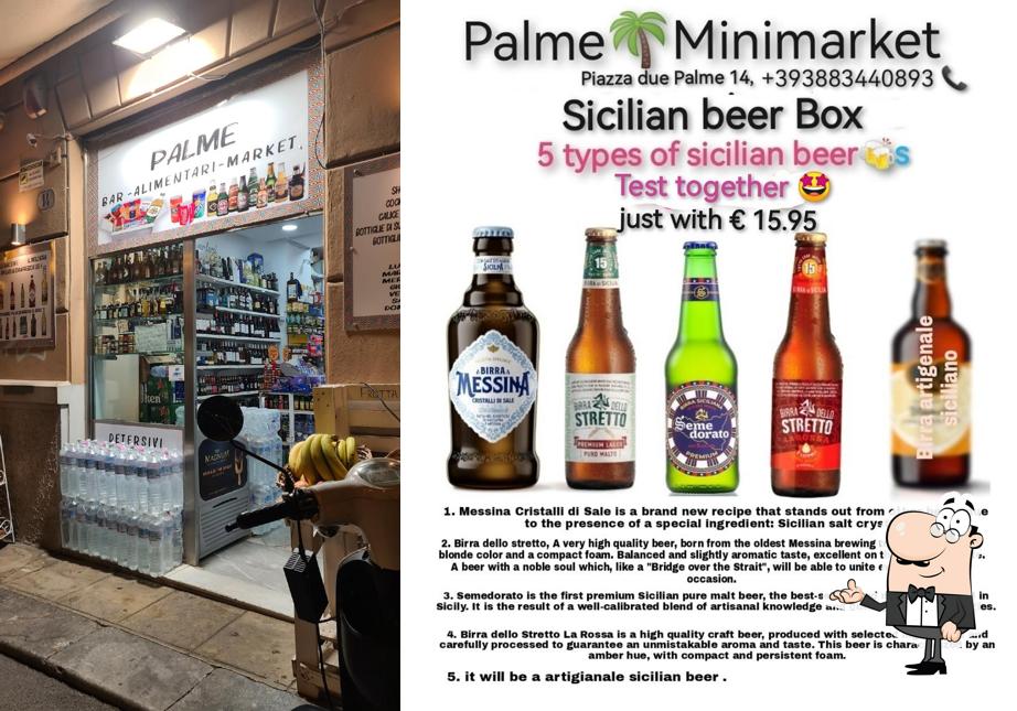 Dai un'occhiata agli interni di Palme minimarket