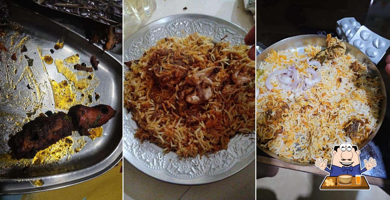 Food at A1 Tandoor Hotel