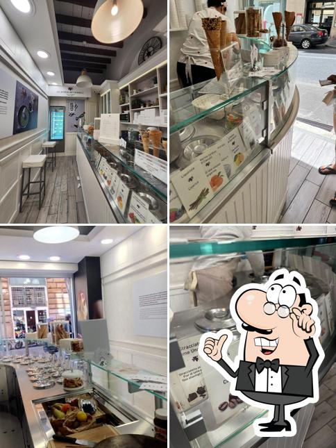 Gli interni di Gelateria Artigianale Il Capriccio di Carla Roma Monti