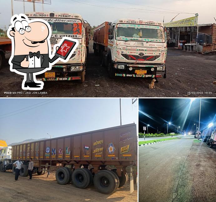 Check out how Samrathal Highway hotel Rajasthani looks outside