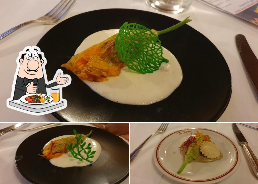 Cibo al Ristorante La Rocca di Sparone