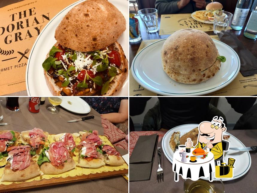 Cibo al The Dorian Gray-Gourmet Pizza And Burger