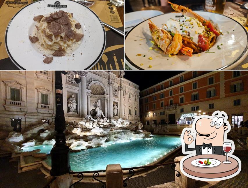 Cibo al Antica Osteria di Pietra