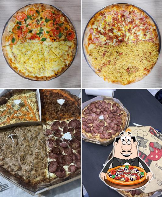 Escolha diversos variedades de pizza