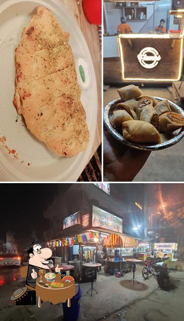 The restaurant's food and exterior