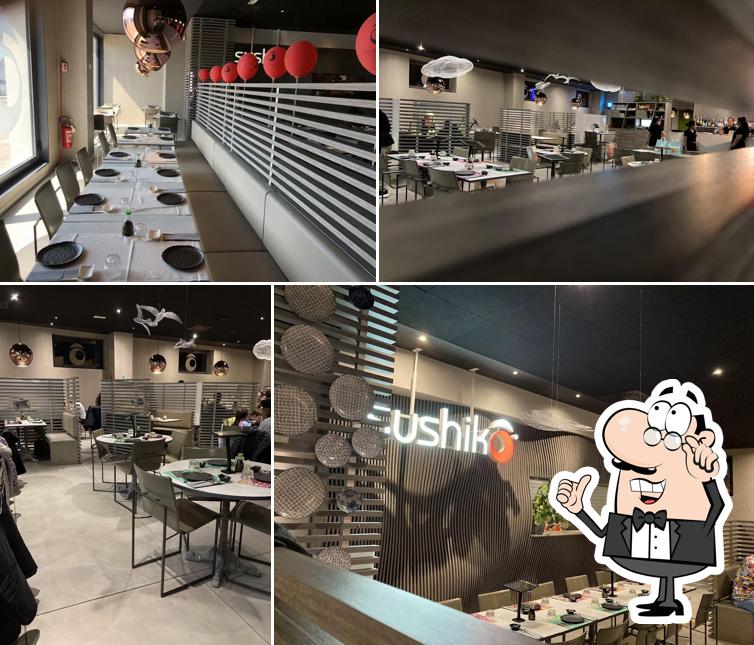 Gli interni di Sushiko Sushi