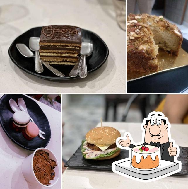 Carrot cake at The Cake Wala