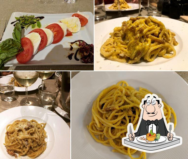 Platti al Osteria del Sostegno