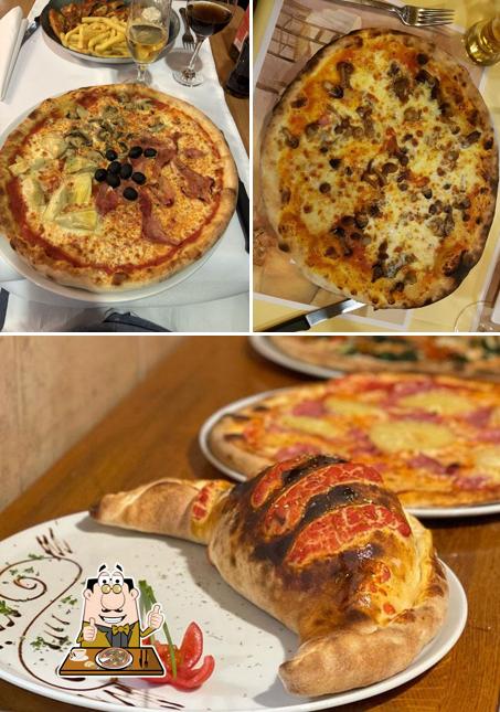 Ordina una pizza a Hôtel Restaurant la Maison Blanche