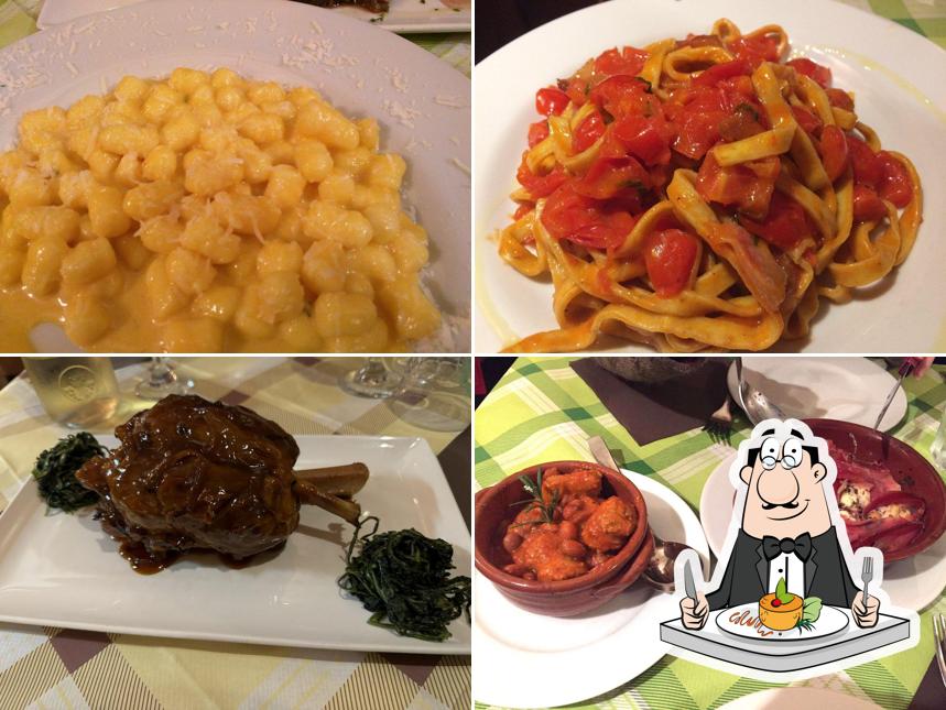 Platti al Osteria del Cavaliere