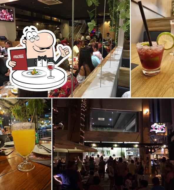 Platos en Pizza Bis Passeio San Miguel