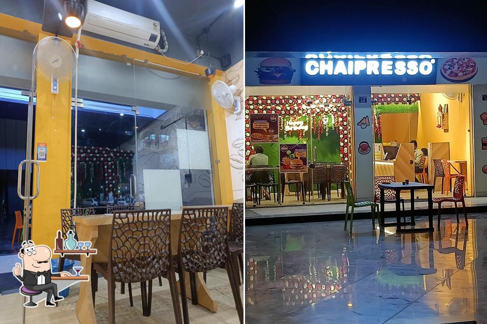 The interior of Chaipresso