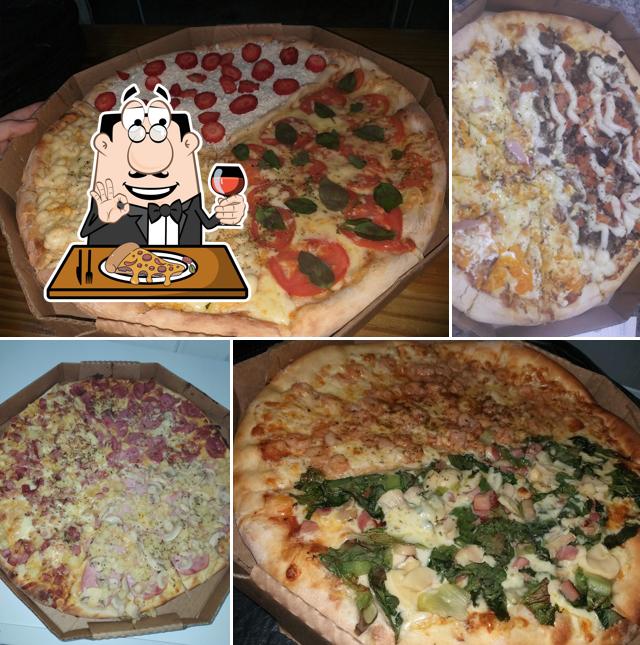 Escolha diversos estilos de pizza