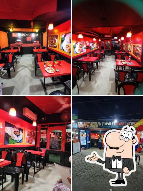 The interior of FOOD PLANET