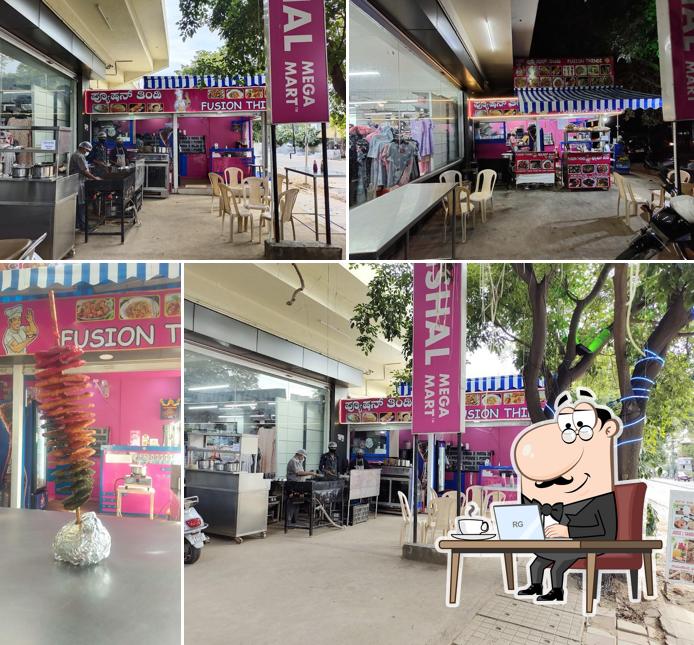 The interior of Fusion Thindi