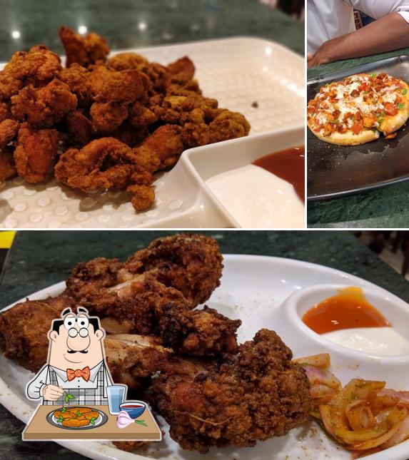 Chicken wings at Hotel Golden
