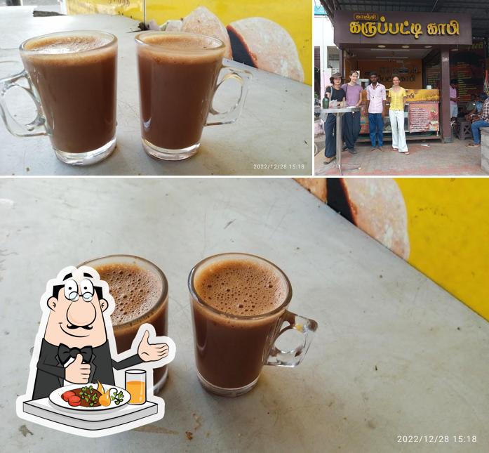 Chocolate mousse at Kanchi Karupatti Coffee - Original Karupatti Coffee in Kancheepuram