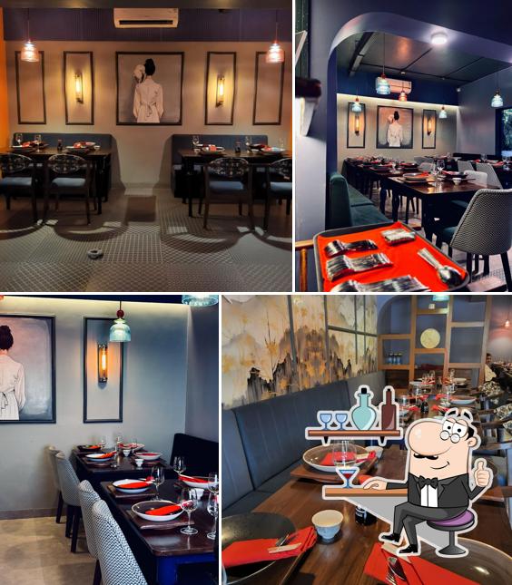 The interior of Masato.asianbistro