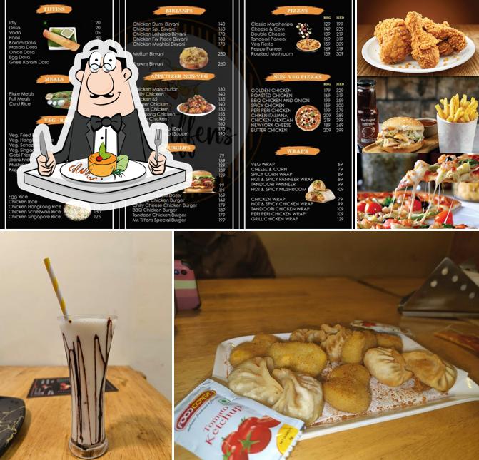 Food at Mr. Tiffens& snacks