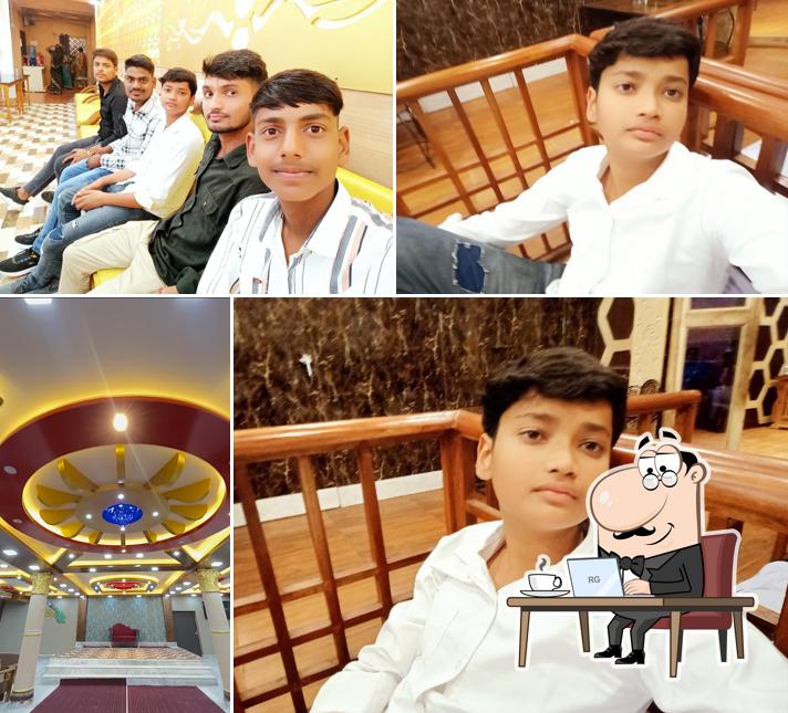 The interior of Royal palace marriage hall & restaurant