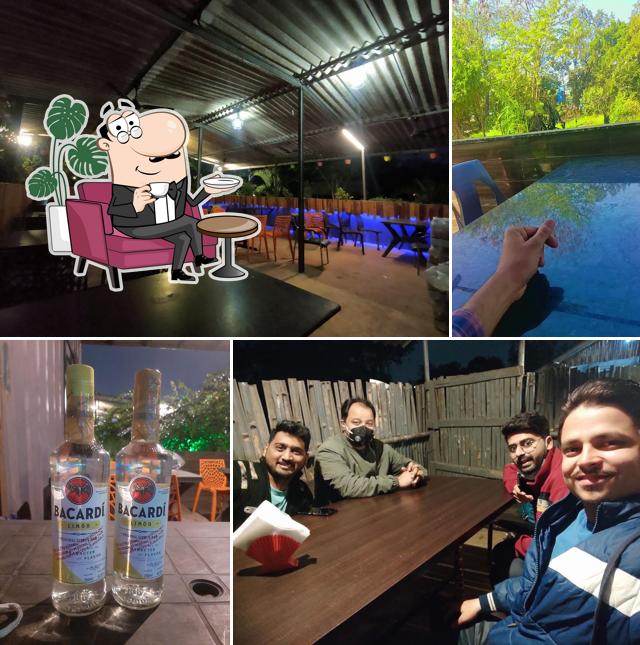 The interior of Sai Sagar Garden Family Dhaba