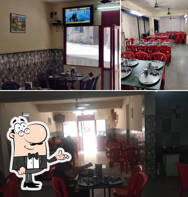 The interior of Sugam Pure Veg Dining