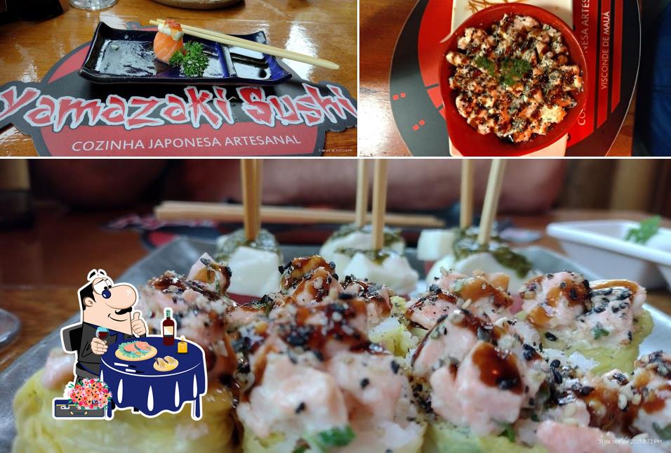 Sashimi em Yamazaki Sushi