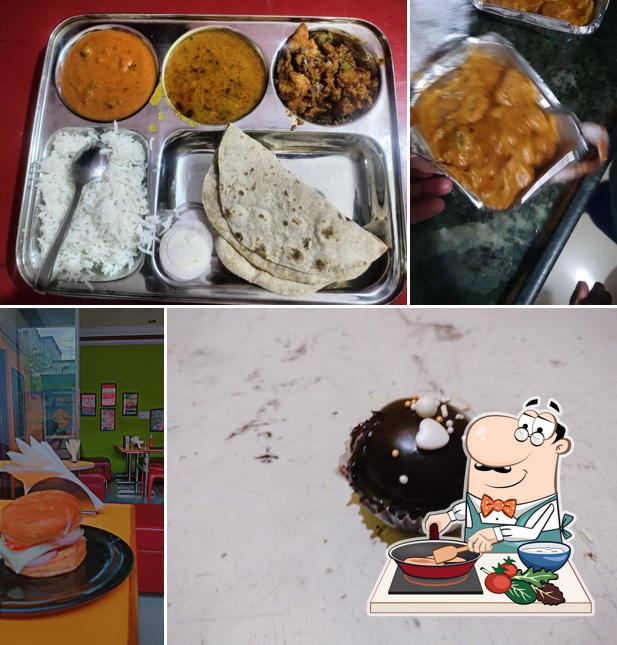 Chicken curry at 7 Square Restaurant