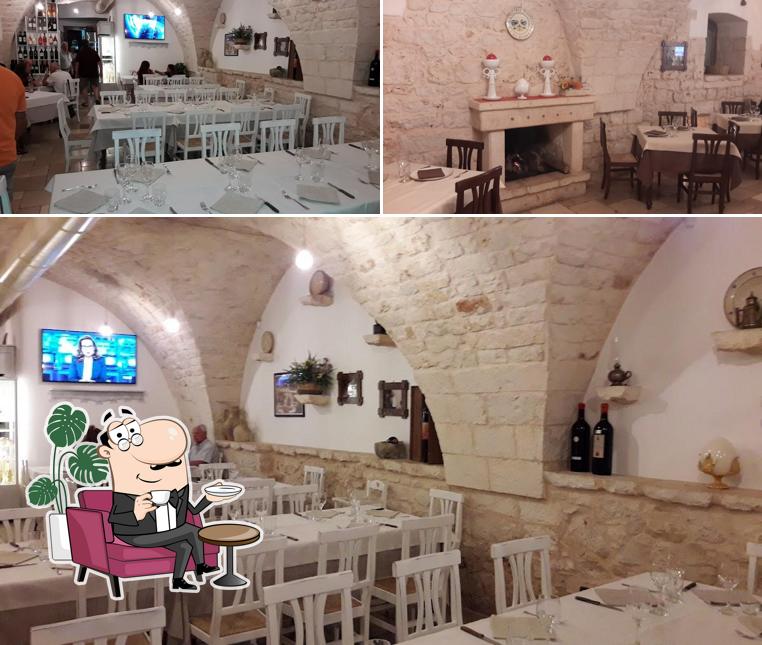 Dai un'occhiata agli interni di Al Vecchio Frantoio