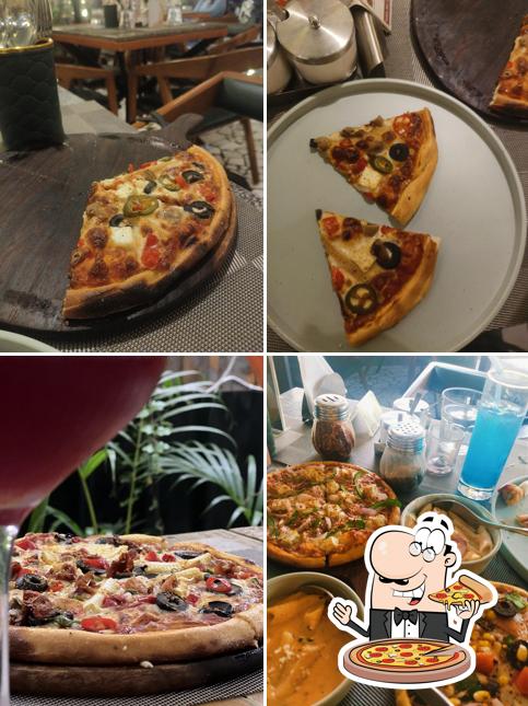 Order pizza at Italy's Traditional Pizzeria
