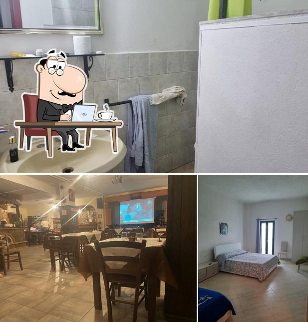 Dai un'occhiata agli interni di B&B Santa Caterina griglieria pizzeria ristopub