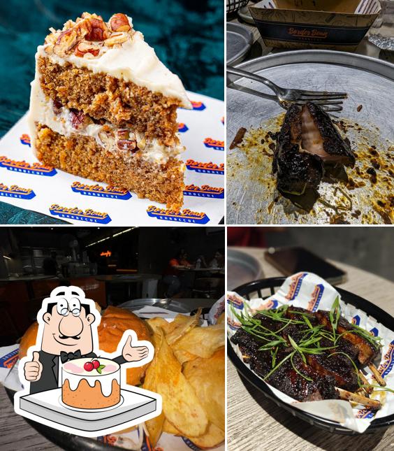 Carrot cake at Border Bean Barbecue