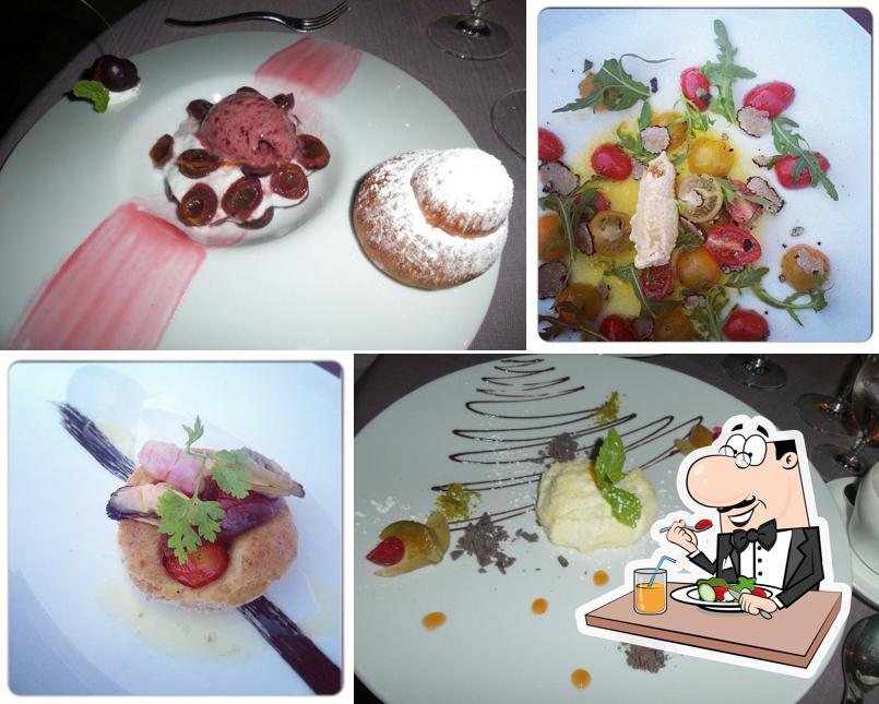 Cibo al Principe Cerami Dell'Hotel San Domenico