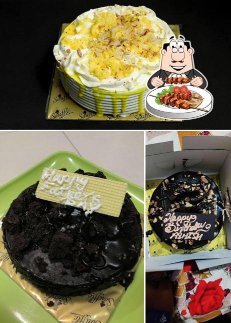 Food at Souffle Cake Shop Achole Road