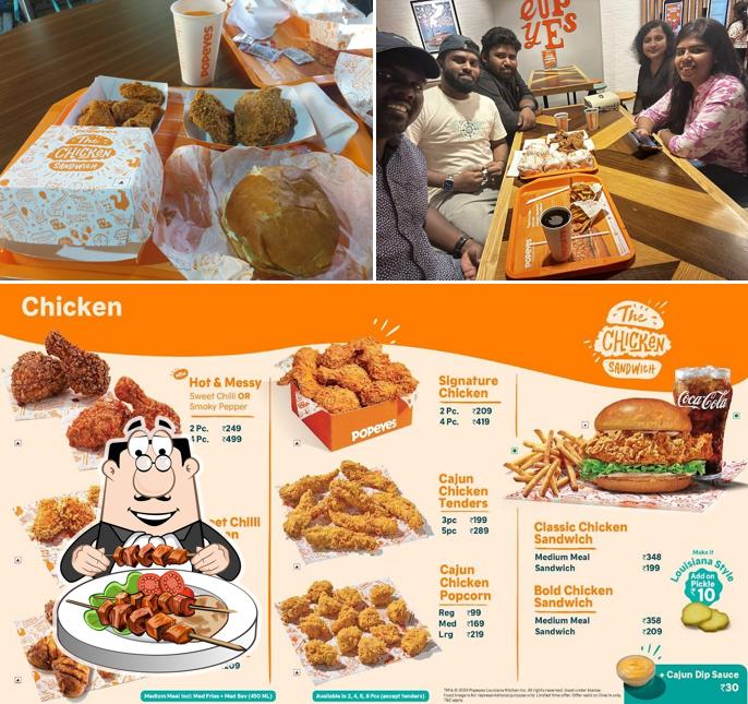 Meals at Popeyes - Famous Louisiana Chicken