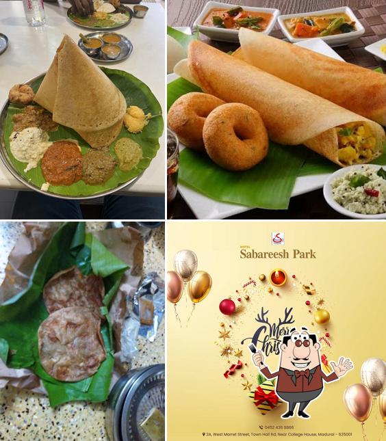 Meals at Hotel New Sri Sabareesh