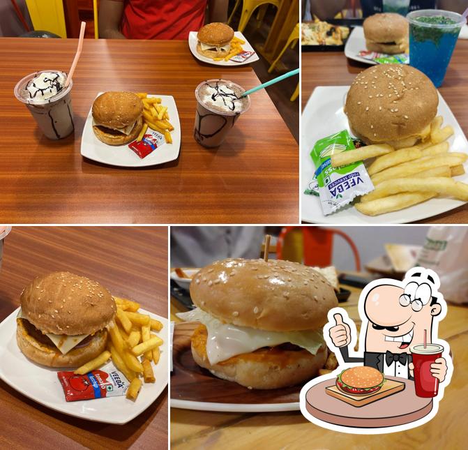 Hunger burst Bistro offers a plethora of options for burger lovers