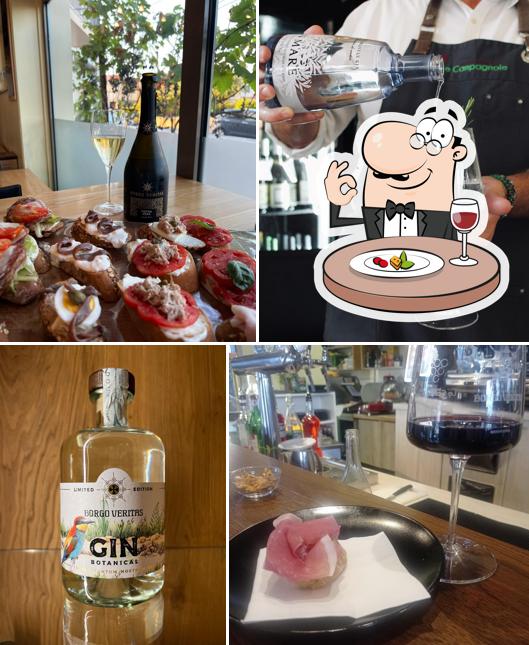 Cibo al Le Campagnole Wine Bar