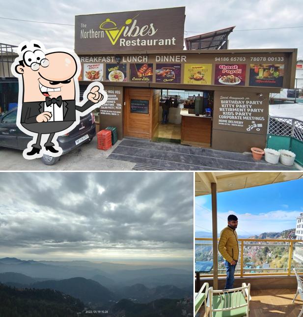 The exterior of The Northern Vibes restaurant