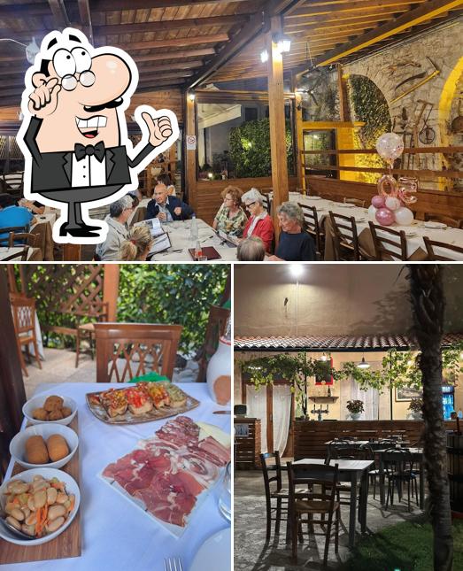 Gli interni di Pizzeria Ristorante Il Vecchio Muro