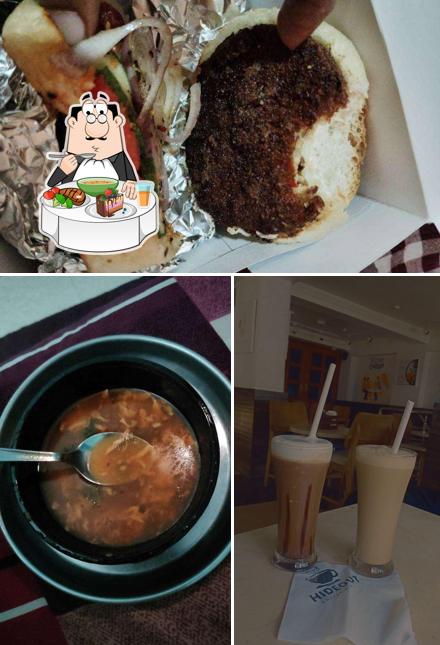 Hot and sour soup at Cafe Hideout