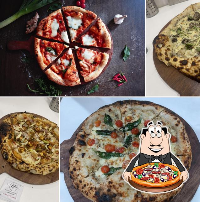 Get various types of pizza